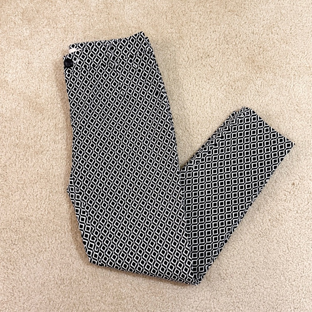 Geometric Print Pants